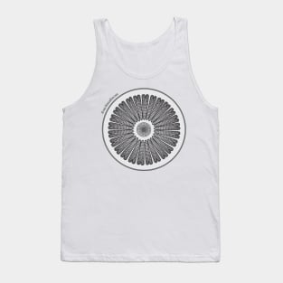 Diatom - Arachnodiscus (scientific) Tank Top